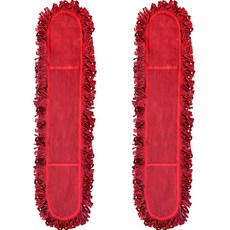 칼트 리스킹 기름걸레 적색 90cm, 2개, 레드
