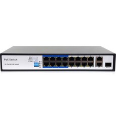 넥스트 16포트 POE+ 150W TP SFP 콤보 스위치 허브