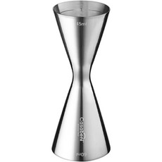 칼딘 더블 사이드 칵테일 지거 30 / 60ml + 바스푼 골드링 세트 실버 1세트 상품 이미지