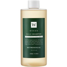 화이트센트 H.G.E 샴푸 메트로섹슈얼, 350ml, 1개