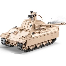 COBI 탱크 PANZER V PANTHER AUSF.G 레고호환블럭 2566, 혼합색상