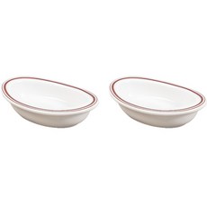 Syracuse CHINA 楓葉橢圓醬料碗 10cm, 深棕色, 2個