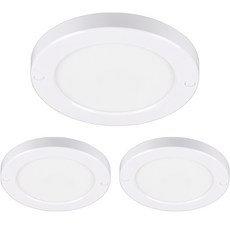 원하 고정형 등기구 엣지 원형 LED 직부등 15W 167 x 18 mm, 화이트(주광색),