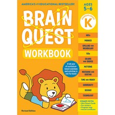 Brain Quest Workbook : Kindergarten Revised Edition Ages 5-6, Workman Publishing