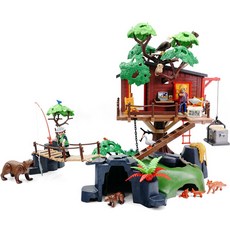 Playmobil 摩比人 兒童款樹屋冒險玩具 5557, 1個