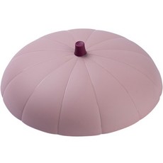 mommy's table 南瓜造型矽膠保鮮蓋, 粉紅色(24cm), 1個