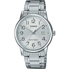 CASIO 卡西歐 男款金屬錶帶手錶 MTP-V002D-7B