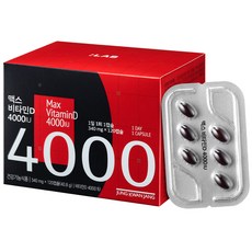 정관장 맥스 비타민D 4000IU 40.8g, 120정, 1개