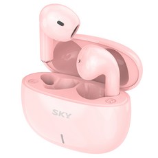 SKY 스카이 핏 S 미니2 무선 블루투스 5.3 오픈형 이어폰, 핑크