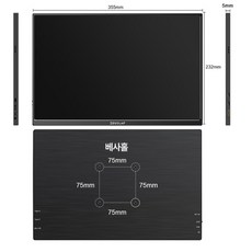 제우스랩 FHD 휴대용 모니터, 40.6cm, P16