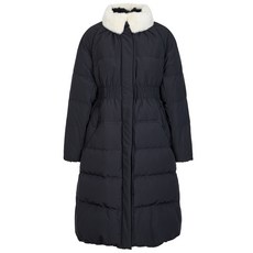 지컷 여성용 밍크 카라 래글런 구스다운 코트 7253417114