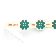Good Luck四葉草紙條, 100個, 混色