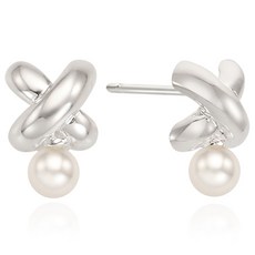 앵브록스 여성용 xoxo pearl earring