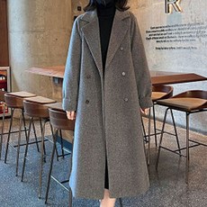 루나걸 여성용 폴문트 롱 코트