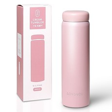 미니파우더텀블러아이보리주문제작 공유 미니 크림 텀블러 핑크 300ml 1개