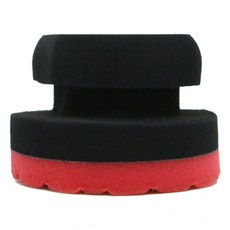 스탬프 다용도 세차 어플리케이터 10cm, 레드, 1개
