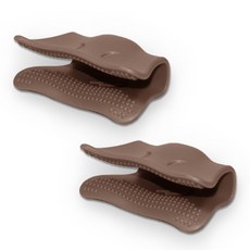 矽膠鍋柄, 裸棕色, 2個