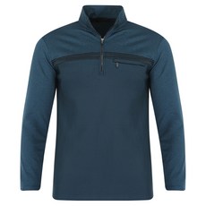FERRA US 男款混色刷毛半拉鍊登山襯衫 OCTW3RV5042