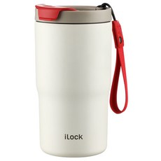 iLock 不鏽鋼手提保溫杯, 白色, 1個, 480ml