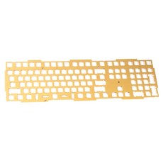 키크론 Brass 황동 Plate 키보드 보강판 Q6 Knob P69