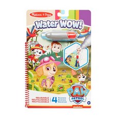 Melissa&Doug 瑪莉莎 旅遊樂水畫冊 含水畫筆, 汪汪隊天天