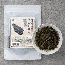 주일 해풍맞은 완도 조각미역귀, 1개, 50g