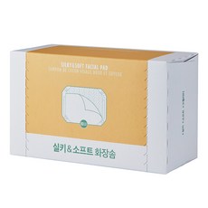 데일리뷰티툴즈 실키 앤 소프트 화장솜, 80개입, 1개
