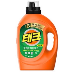 [비건라이프] 테크 알레르기 원인물질 제거 드럼용 액상세제 본품, 3L, 1개