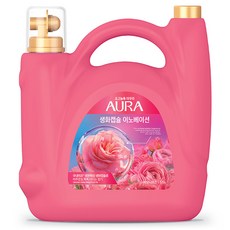 AURA생화캡슐
  AURA 생화캡슐 이노베이션 섬유유연제 피오니로즈향 1개 5.5L 