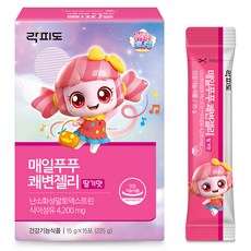  락피도 매일푸푸 쾌변젤리 15p 225g 1개 