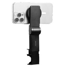 아라리 맥세이프 접이식 360도 회전 플레인마운트 M 기내용 휴대폰 거치대, 블랙, 1개