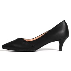 핑크썸 레미아 사선 절개 수제 펌프스힐 ZWK384