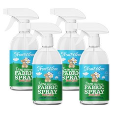니트앤클린 딥 퍼퓸 섬유 탈취제 화이트머스크, 4개, 500ml