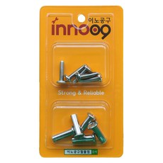 이노공구 가구용 조립 볼트 5p + 너트 5p 2종 세트 NIT804, 1세트