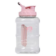플렉스바디 1.5리터 물통, 투명핑크, 1.5L, 1개