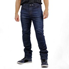 코미네 3계절용 레귤러핏 오토바이 방한바지 WJ-927R, DEEP INDIGO