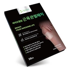 바이오힐링 근육관절패치, 38개입, 1...