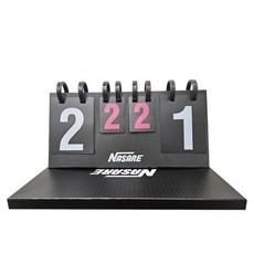 NASARE 5組25點計分板, 1個, 黑色