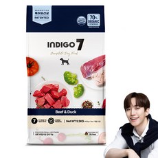 인디고포 세븐 비 포 강아지 건식사료, 소, 5.2kg, 1개 - 가수분해사료