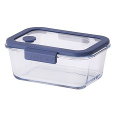 네오플램 글라쎄 Z 진공 내열유리 직사각 밀폐용기 800ml, 1개, 단품
