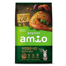 풀무원아미오 고양이 전연령용 사료 자연담은 식단, 칠면조, 6.4kg, 1개