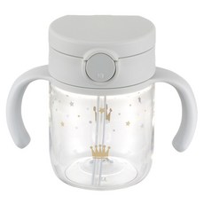 아스타 빨대컵, 200ml, 1개, 라이트그레이