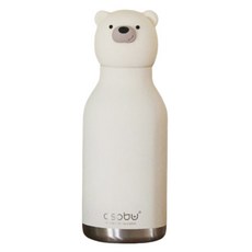 아소부 진공스텐 캐릭터 보온보냉 텀블러 베스티, 베어, 1개 베어, 460ml, 1개