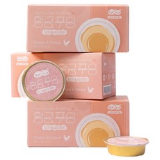 집사일기 고양이 황금푸딩, 혼합맛(닭가슴살/명태), 30g, 18개 혼합맛(닭가슴살/명태), 30g, 18개
