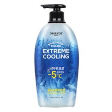 오가니스트 익스트림 쿨링 샴푸, 750ml, 1개