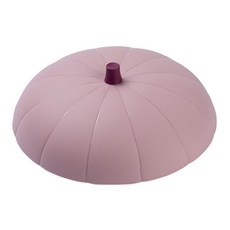 mommy's table 微波爐烤箱專用食品矽膠南瓜蓋, 粉紅色(22cm), 1個