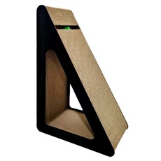 마아 고양이 터널 삼각 수직 일체형 스크래쳐, 네이비, 1개