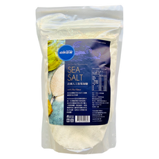 自然思維 法國人工收集海鹽, 天然無添加, 1公斤, 1kg, 1袋