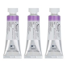 신한 최고급 SWC Tube 갑 수채화물감 코발트 바이올렛 라이트 942 3p, 15ml, 1색 - 딥블루코스믹