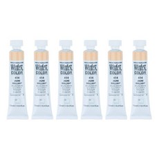 신한화구 신한 전문가 Tube 갑 수채화물감 쟌 브릴리언트 414 6p, 12ml, 1색